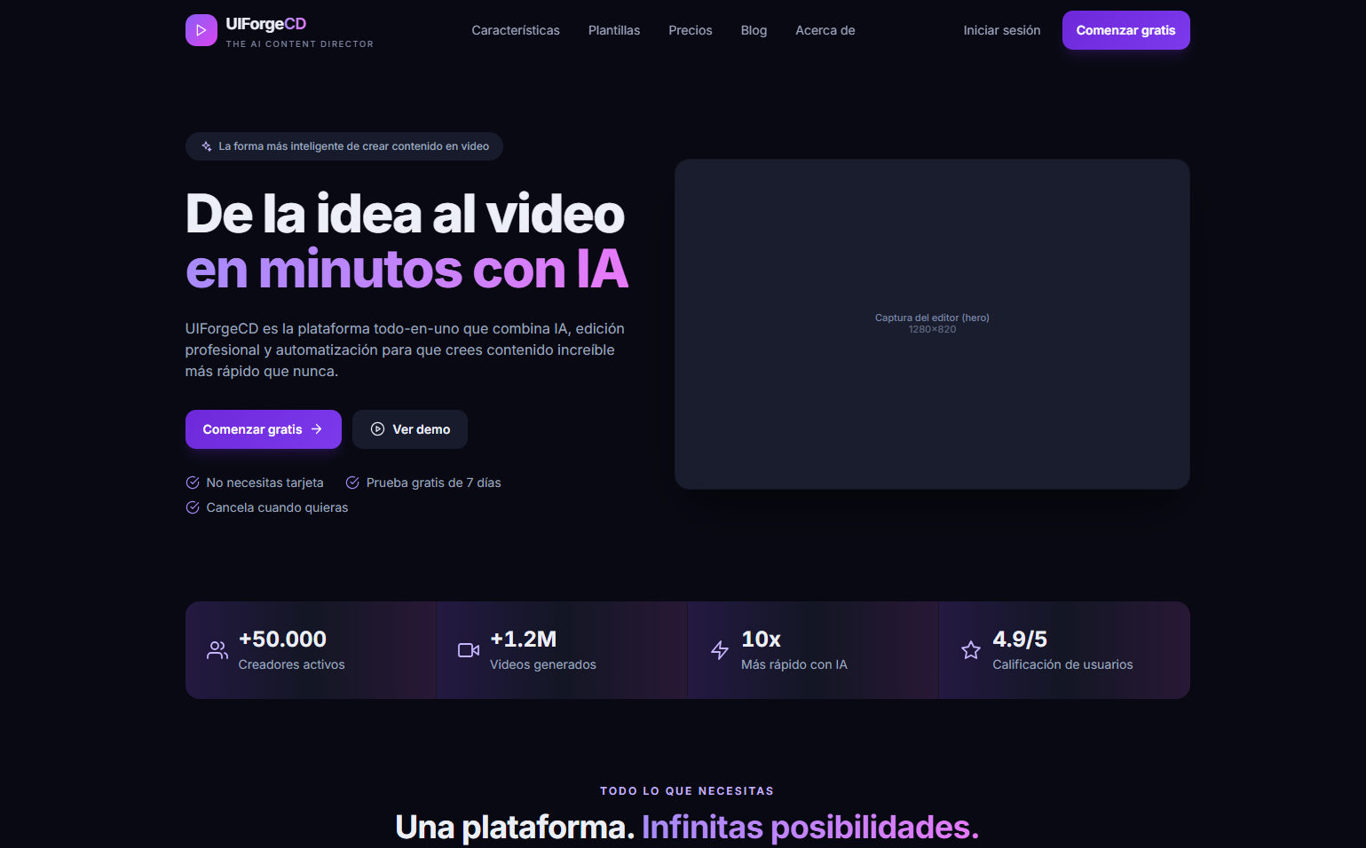 Sistema automatizado de creación de videos